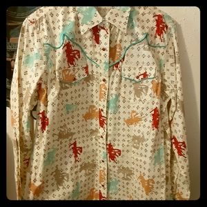 Cute retro looking Wrangler button up
